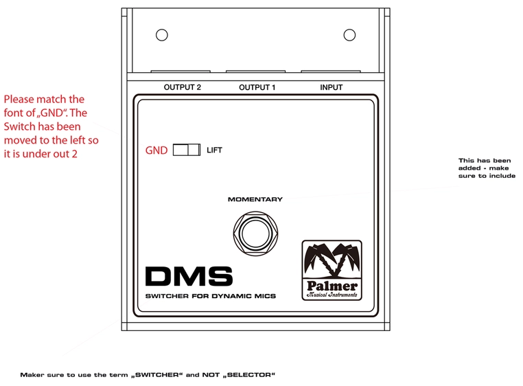 Palmer MI DMS - Dynamic Mic Switcher 